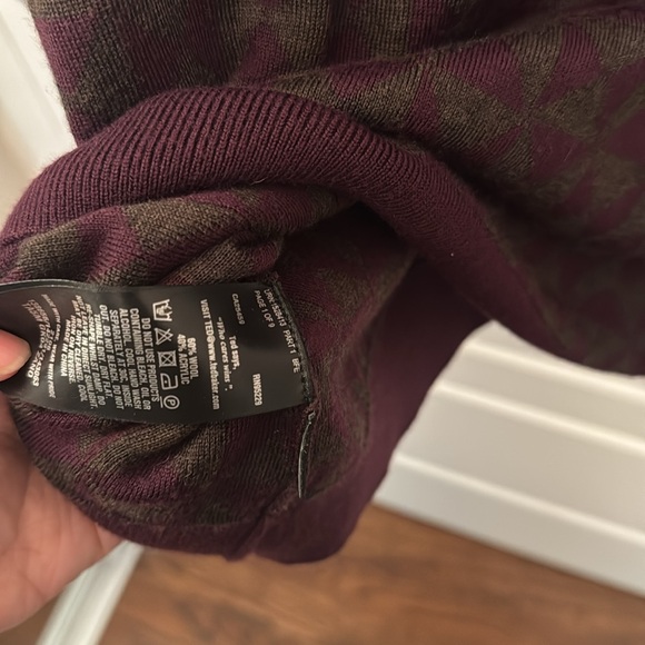 Ted Baker Burgundy and Purple Sweater - Picture 5 of 5